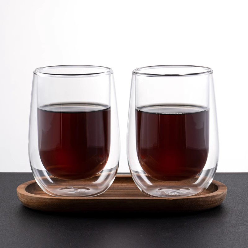 2/4pcs Double Wall Espresso Cu - Espresso Shot Glass recension och pris