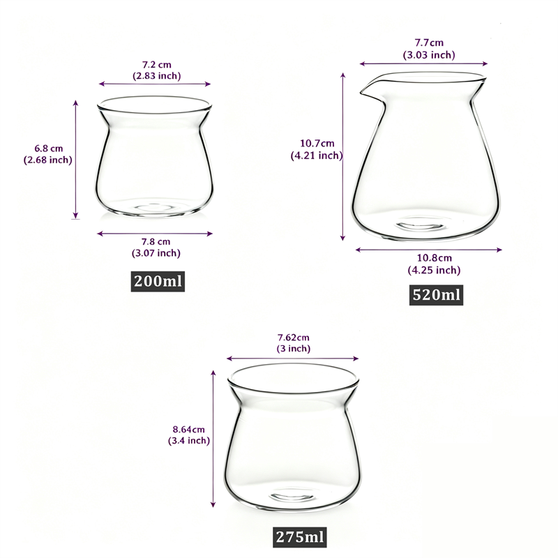 NEW 520ml Glass Coffee Pot,Cof - Coffee Equipment Pour Over recension och pris