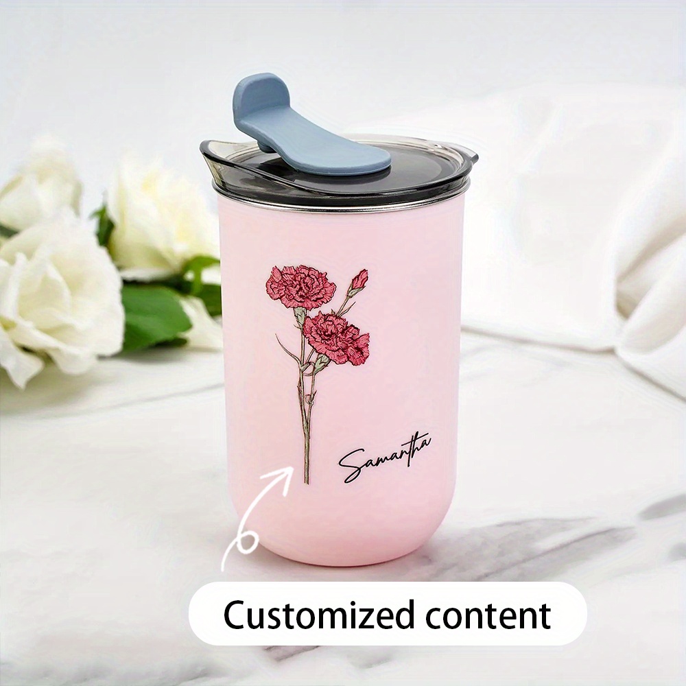 Personalized Birth Flower Coff - Coffee Equipment For Camping recension och pris