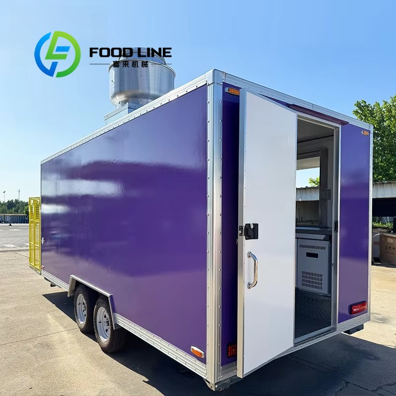 Custom Mobile Food Cart Traile - Coffee Van Equipment recension och pris