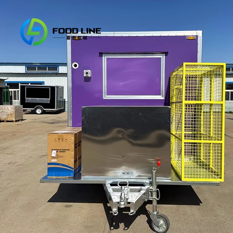Custom Mobile Food Cart Traile - Coffee Van Equipment recension och pris