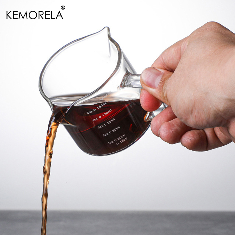 75/150ML Glass Measuring Cup W - Espresso Shot Glass recension och pris