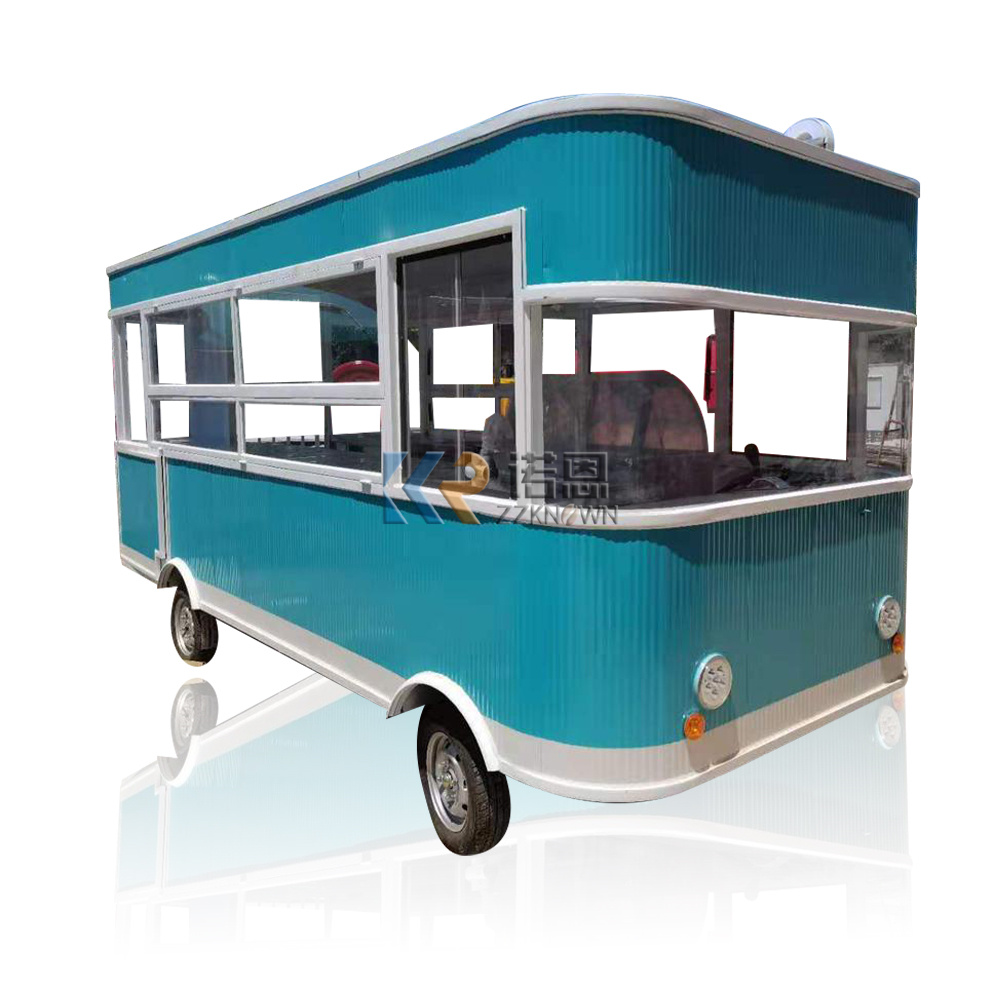 In Stock 5M Mobile Food Truck  - Coffee Van Equipment recension och pris