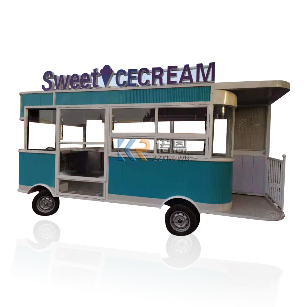 In Stock 5M Mobile Food Truck  - Coffee Van Equipment recension och pris